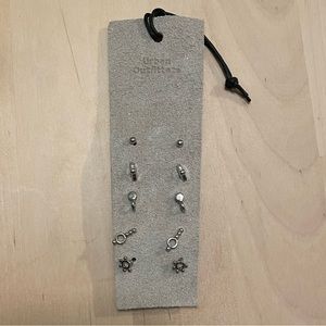 Urban outfitters stud pack set of 5 stud earrings